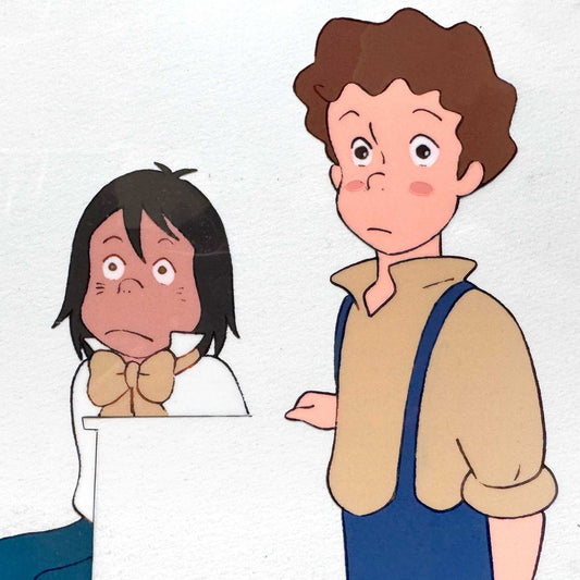The Adventures of Tom Sawyer : Original Animation Production Cel (Hiroshi Saitō, 1980). For sale on FLIP Gallery