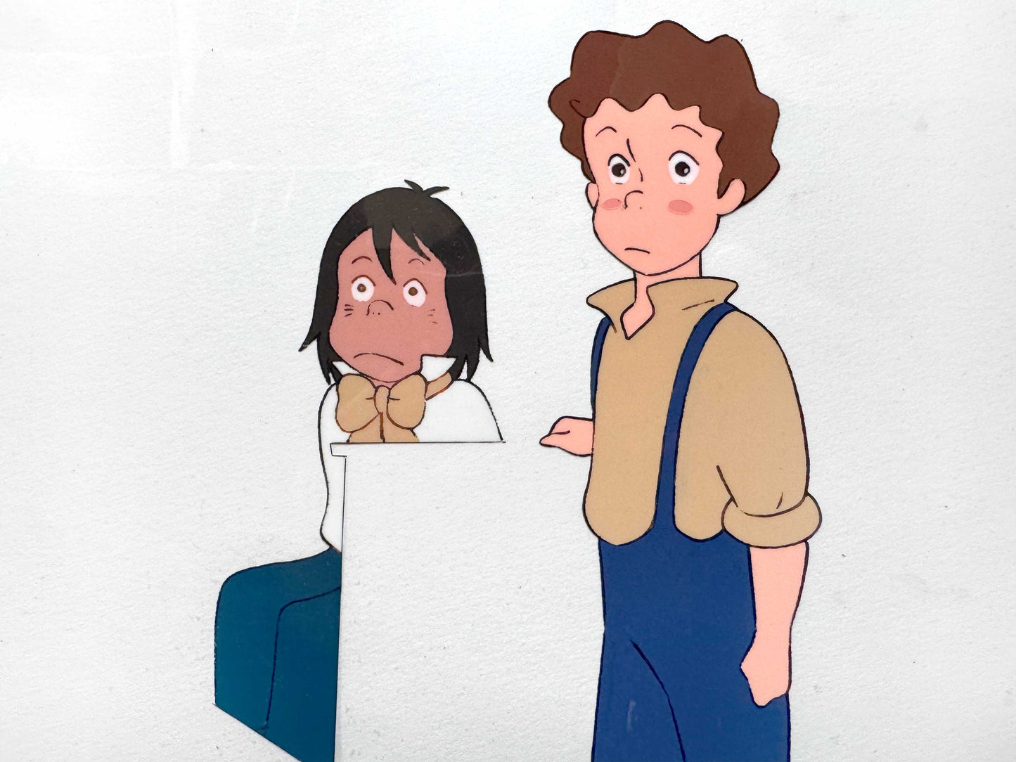 The Adventures of Tom Sawyer : Original Animation Production Cel (Hiroshi Saitō, 1980). For sale on FLIP Gallery