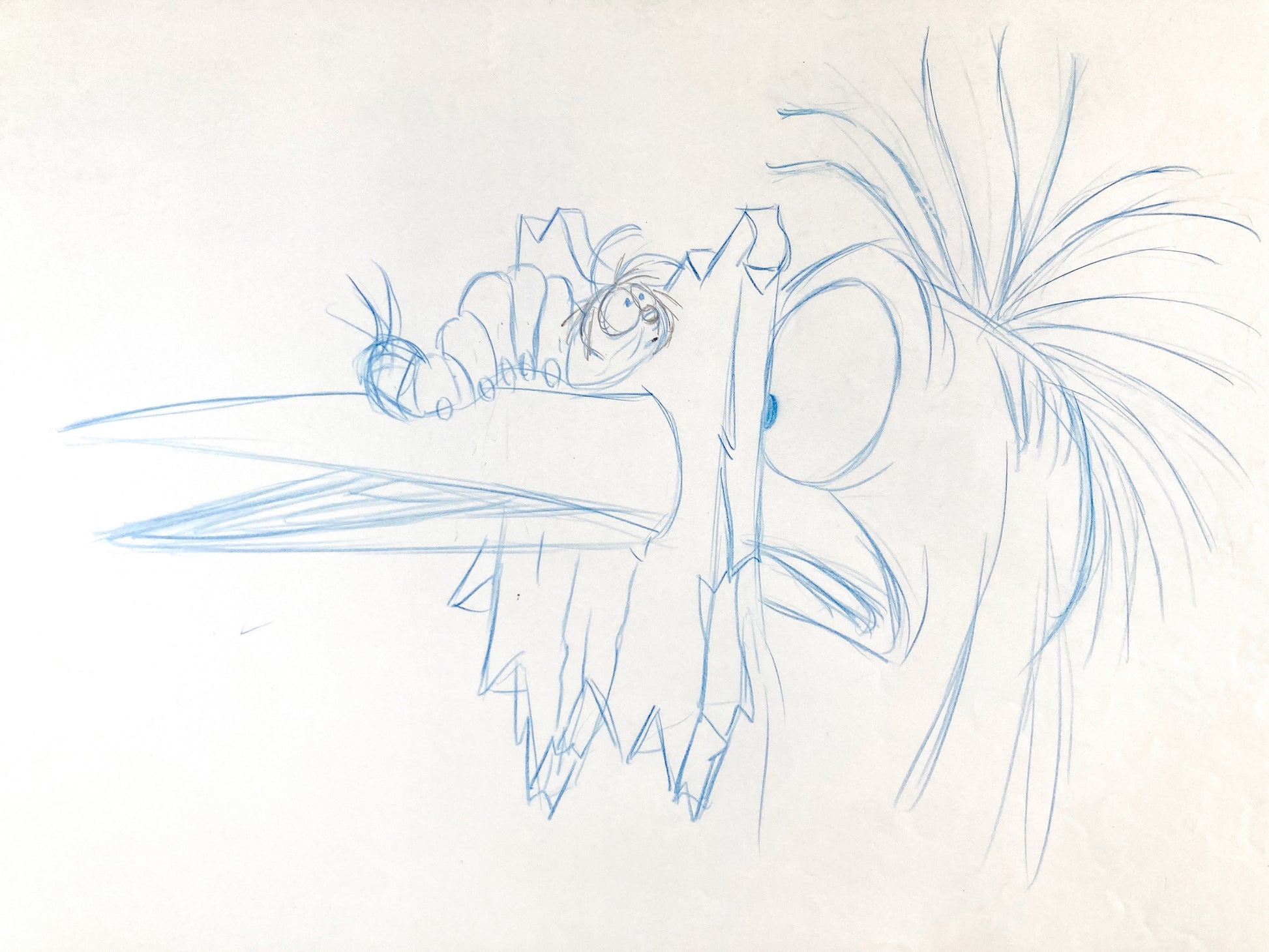 The Fox and the Hound : Boomer and Squaks Original Production Used Animation Drawing (Walt Disney, 1981). For sale on FLIP Gallery