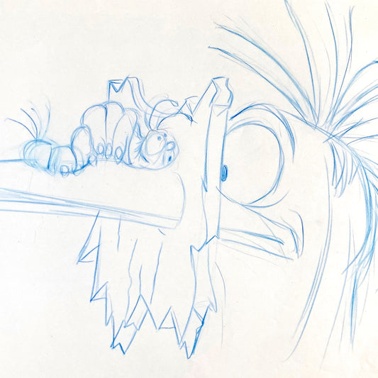 The Fox and the Hound : Boomer and Squaks Original Production Used Animation Drawing (Walt Disney, 1981). For sale on FLIP Gallery