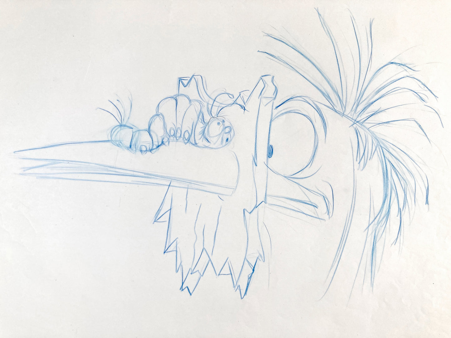 The Fox and the Hound : Boomer and Squaks Original Production Used Animation Drawing (Walt Disney, 1981). For sale on FLIP Gallery