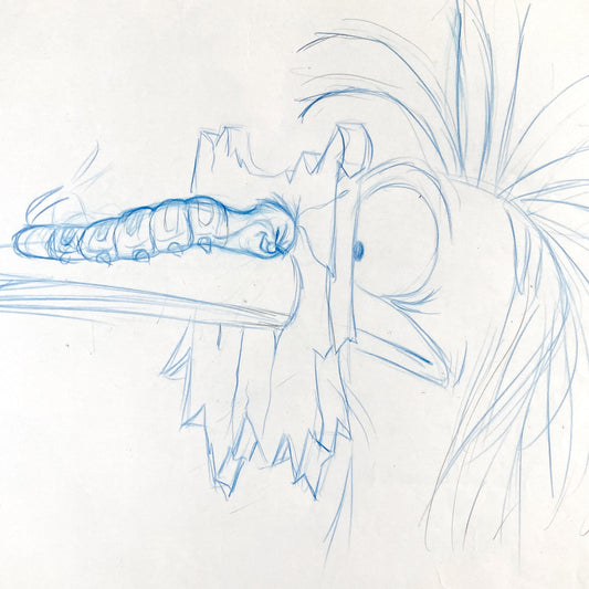 The Fox and the Hound : Boomer and Squaks Original Production Used Animation Drawing (Walt Disney, 1981). For sale on FLIP Gallery