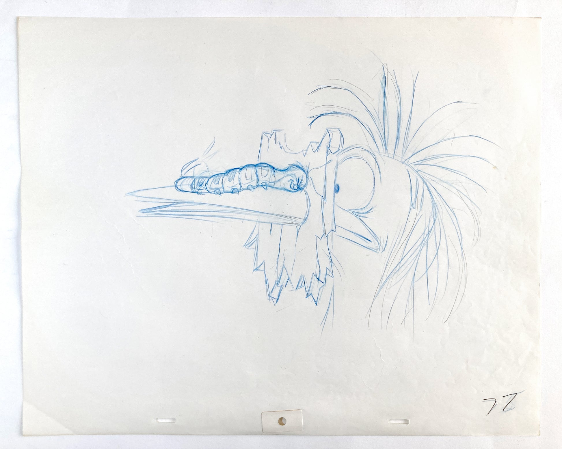 The Fox and the Hound : Boomer and Squaks Original Production Used Animation Drawing (Walt Disney, 1981). For sale on FLIP Gallery