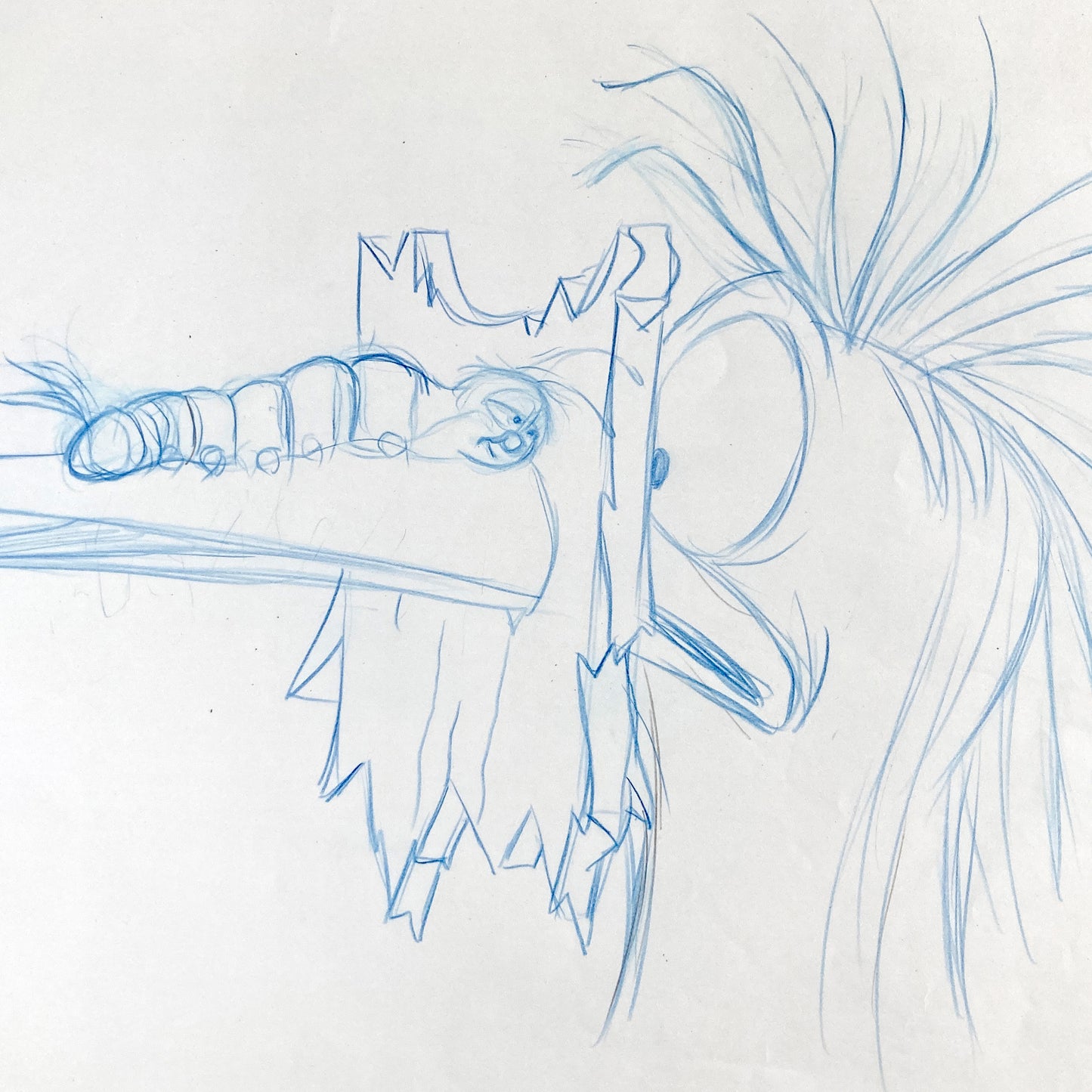 The Fox and the Hound : Boomer and Squaks Original Production Used Animation Drawing (Walt Disney, 1981). For sale on FLIP Gallery