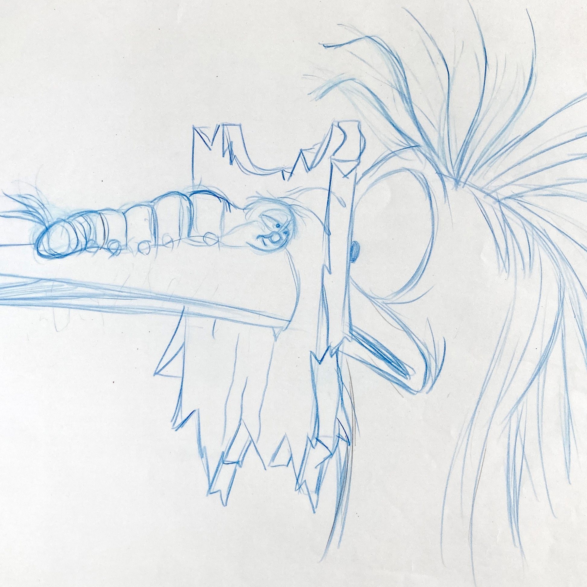 The Fox and the Hound : Boomer and Squaks Original Production Used Animation Drawing (Walt Disney, 1981). For sale on FLIP Gallery