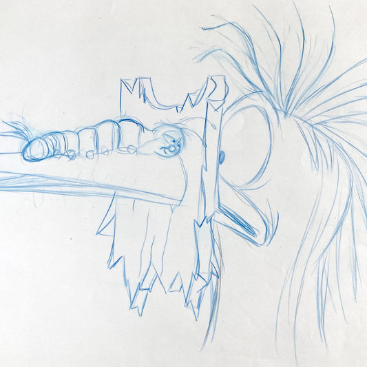 The Fox and the Hound : Boomer and Squaks Original Production Used Animation Drawing (Walt Disney, 1981). For sale on FLIP Gallery