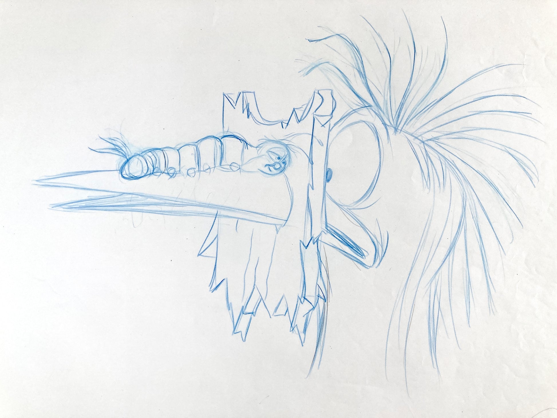 The Fox and the Hound : Boomer and Squaks Original Production Used Animation Drawing (Walt Disney, 1981). For sale on FLIP Gallery