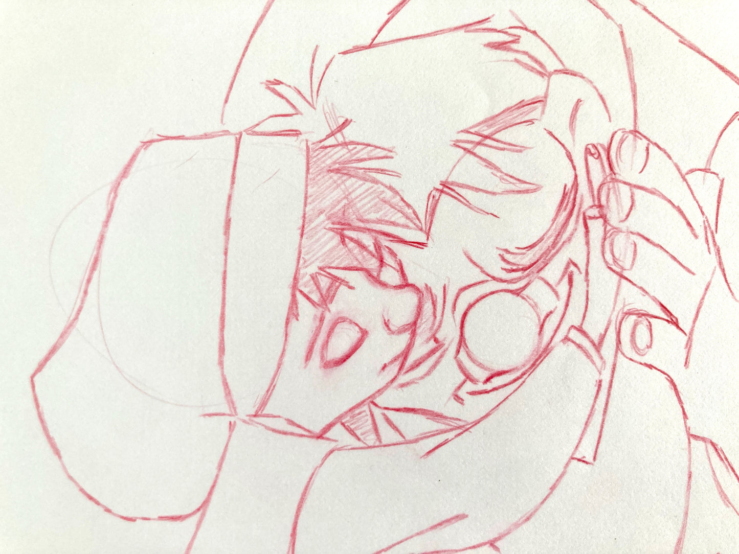 The Hunchback of Notre Dame: Original Production Used Animation Drawing of Quasimodo and a Little Girl (Walt Disney, 1996). For sale on FLIP Gallery
