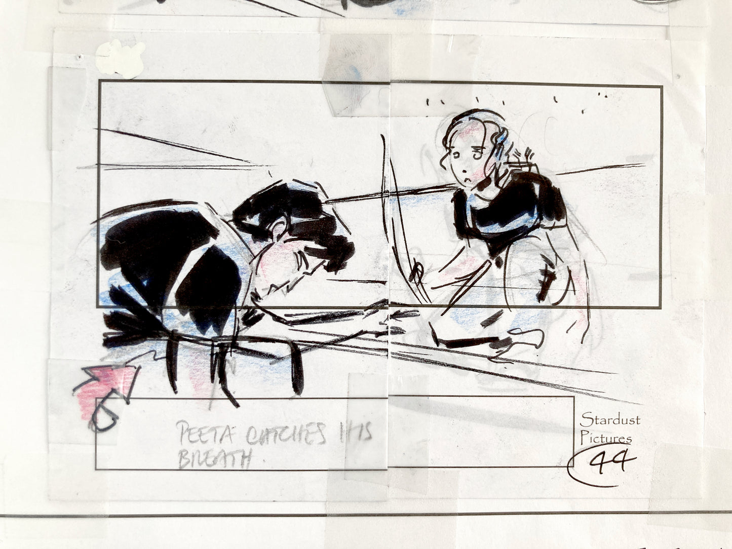 The Hunger Games : Original Storyboards Art Signed (Lions Gate, 2012). For sale on FLIP Gallery