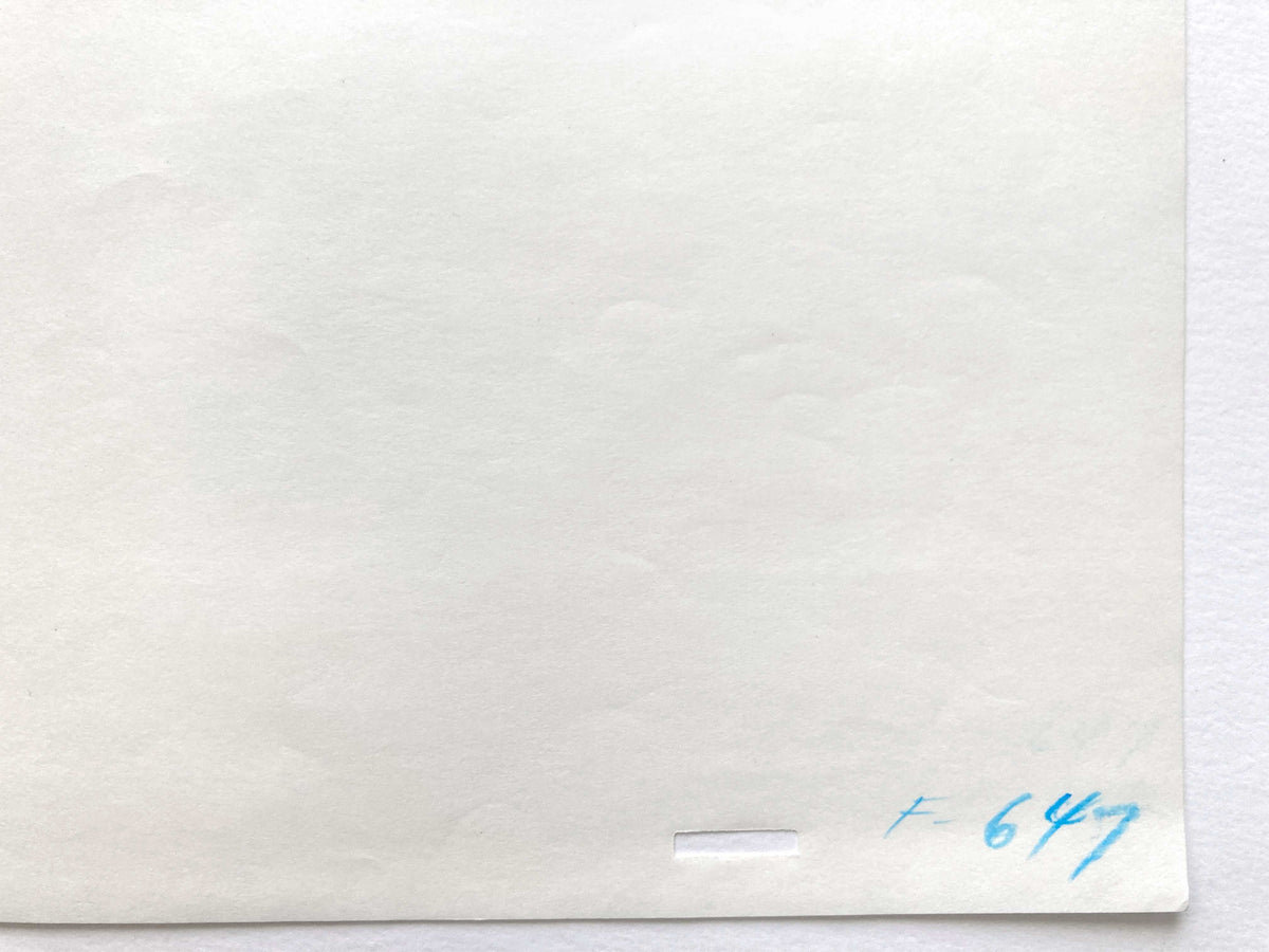 FLOUNDER - The Little Mermaid Original Production Used Animation Drawing (Walt Disney, 1989). For sale on FLIP Gallery