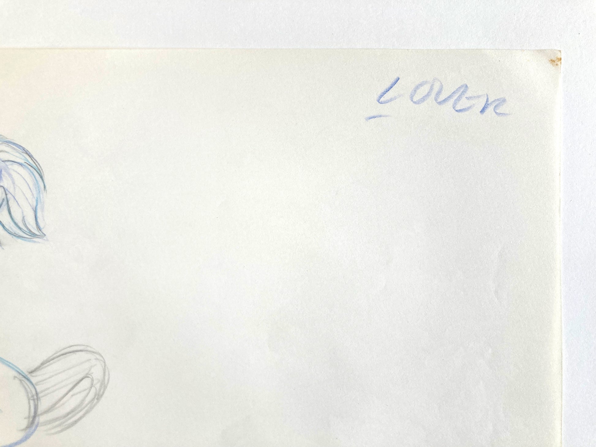 The Little Mermaid : Ursula and Ariel Original Animation Production Used Drawing (Walt Disney, 1989). For sale on FLIP Gallery