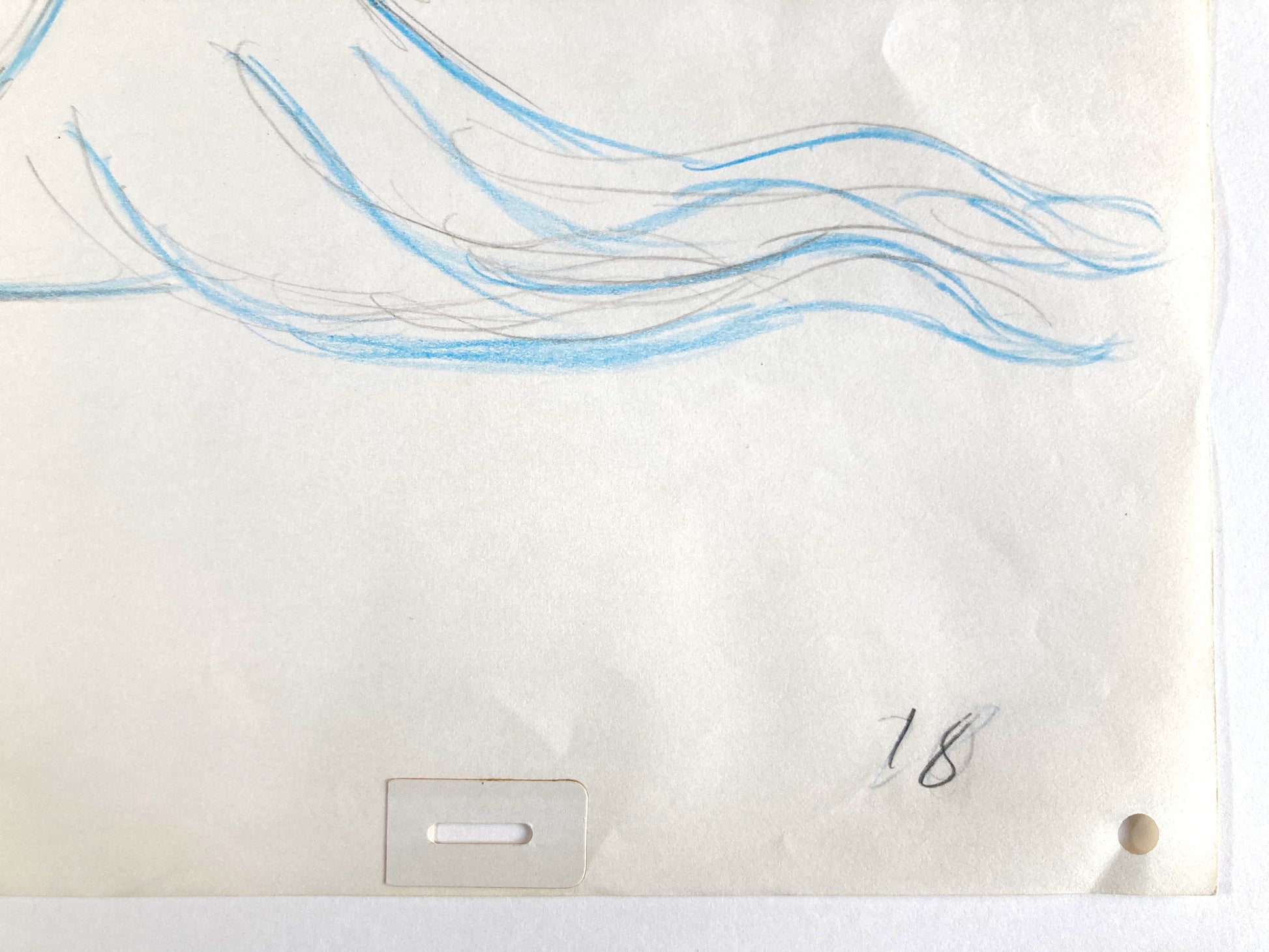 The Little Mermaid : Ursula Original Animation Drawing (Walt Disney, 1989). For sale on FLIP Gallery