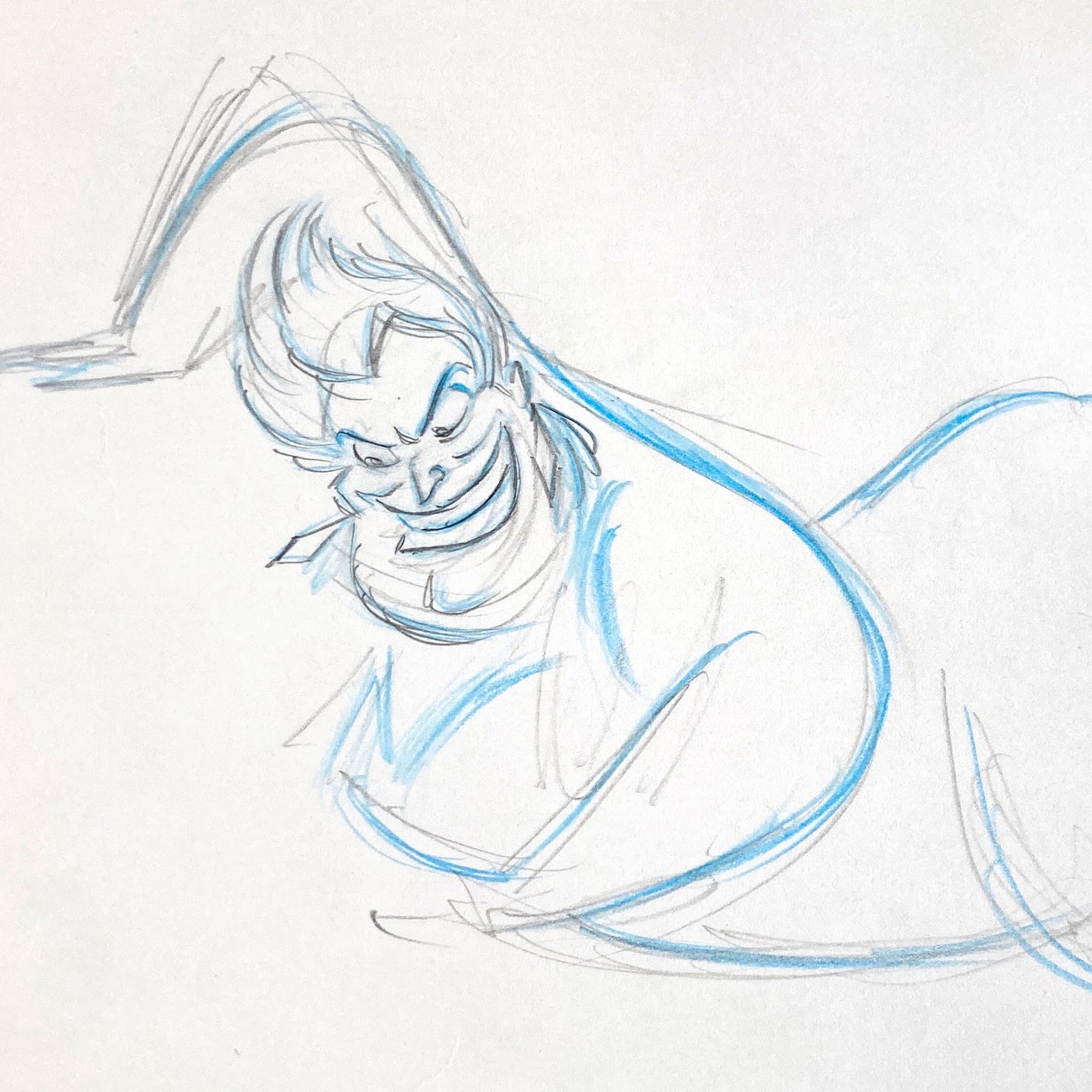 The Little Mermaid Ursula Original Production Used Animation Drawing (Walt Disney, 1989). For sale on FLIP Gallery