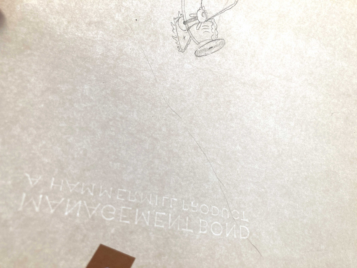 The Mail Pilot : Original Production Used Drawing Featuring Mickey in His Plane (Walt Disney, 1933). For sale on FLIP Gallery