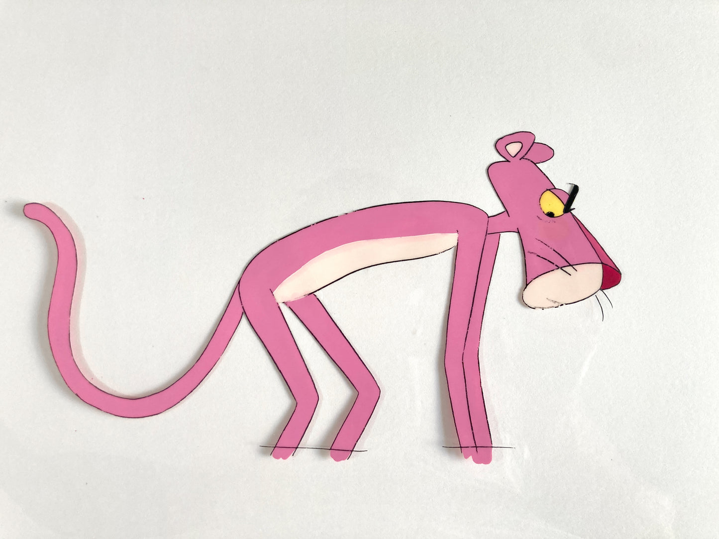 The Pink Panther Original Production Used Animation Cel (From the Tv show 80's). For sale on FLIP Gallery