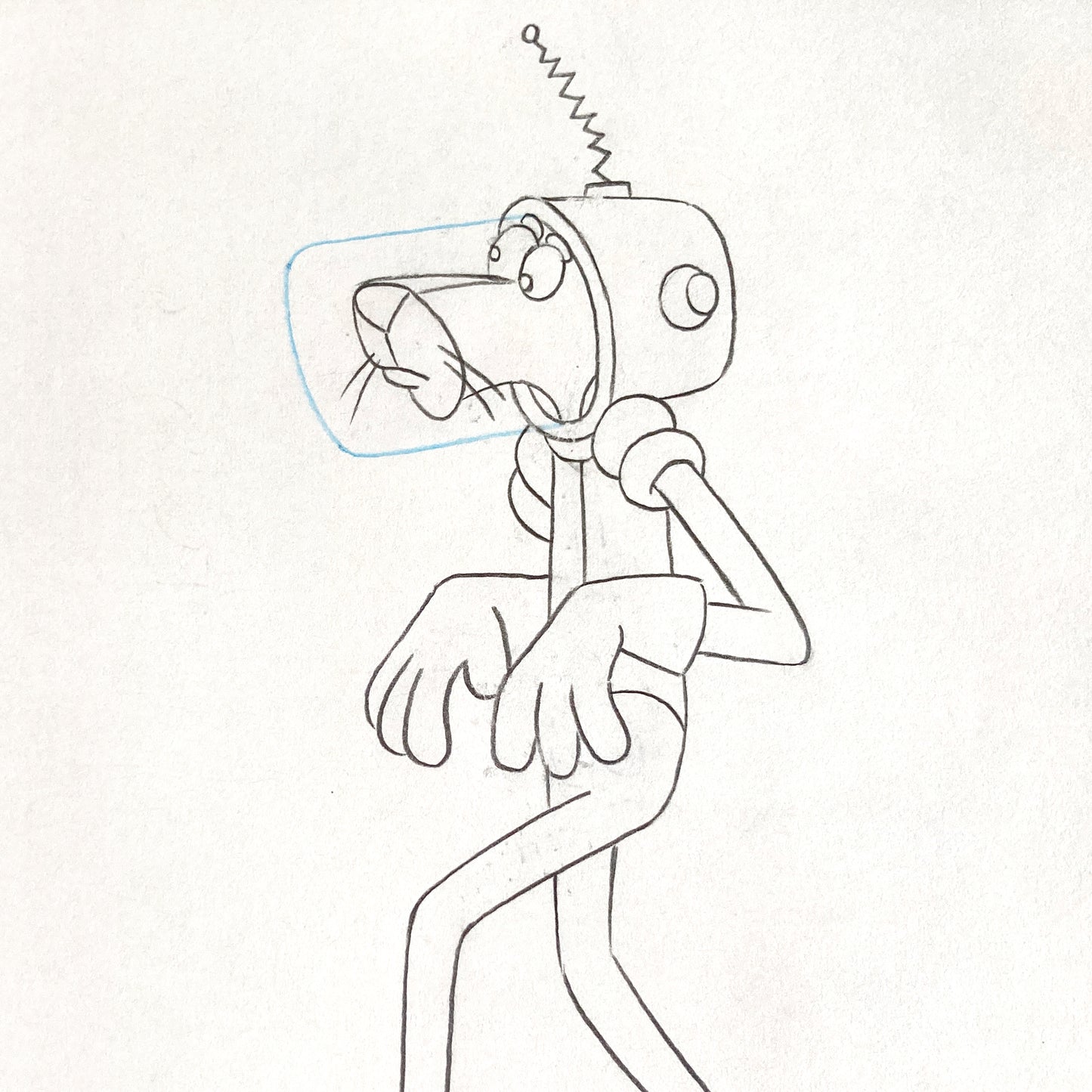 The Pink Panther : Original Production Used Animation Drawing (Tv show 1980s). For sale on FLIP Gallery