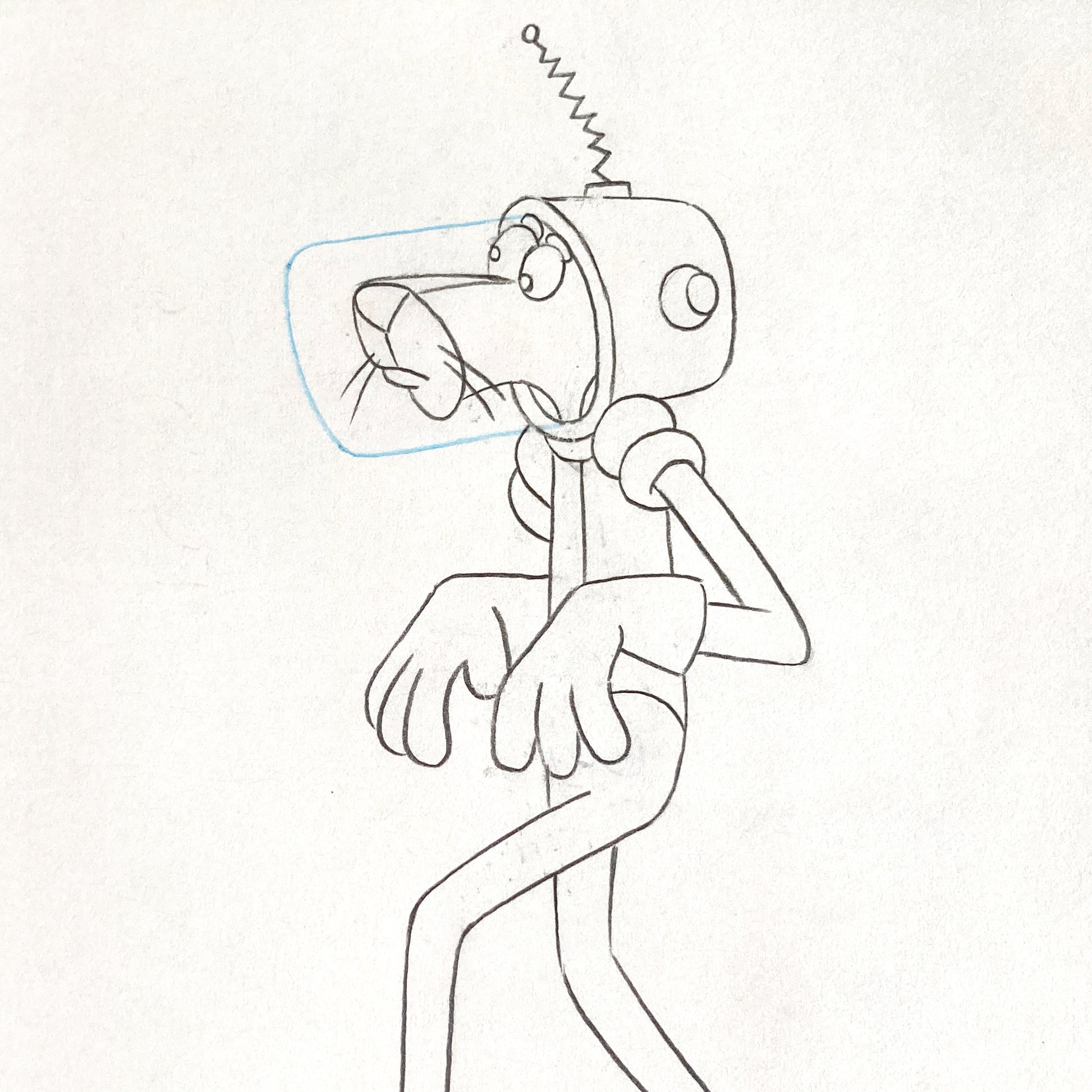 The Pink Panther : Original Production Used Animation Drawing (Tv show 1980s). For sale on FLIP Gallery