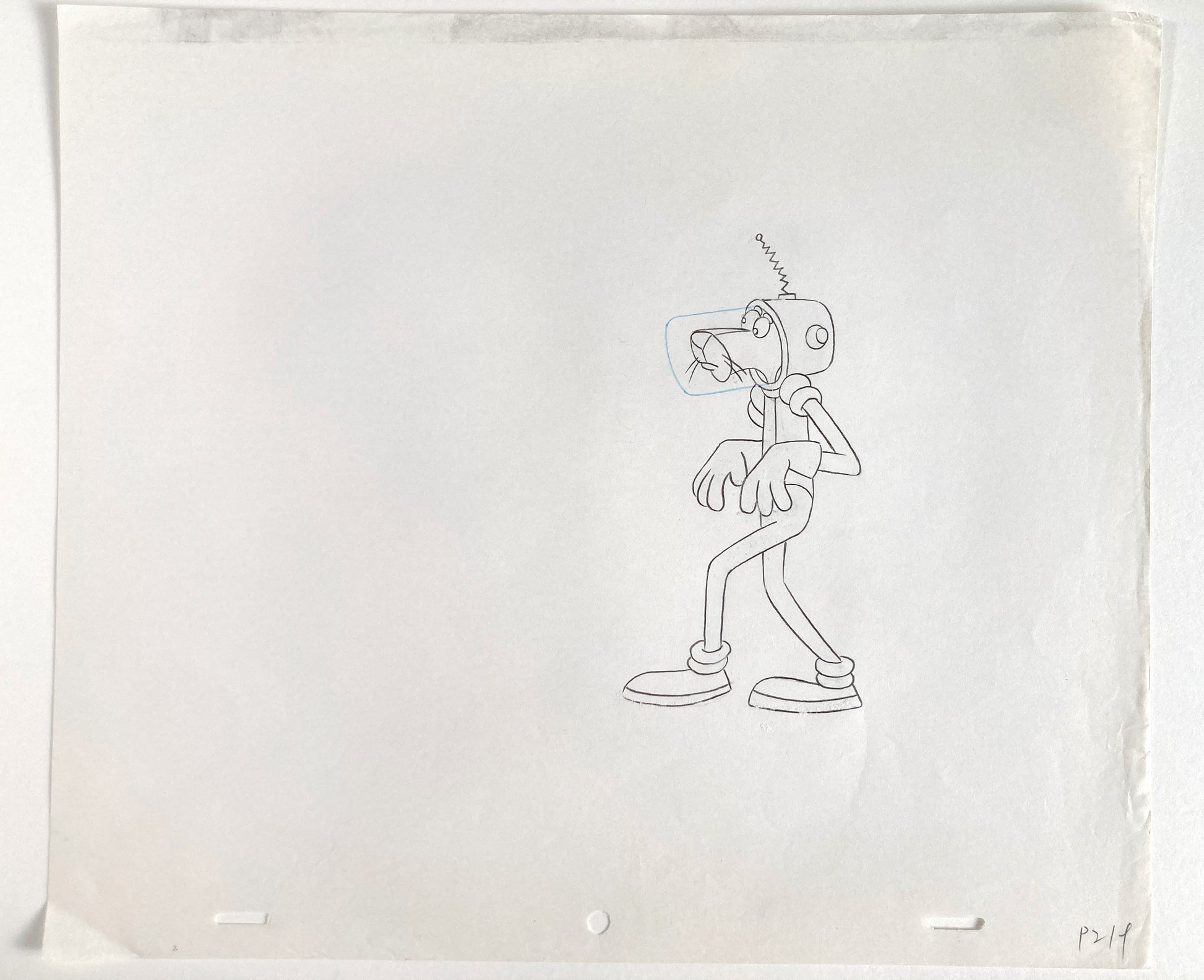 The Pink Panther : Original Production Used Animation Drawing (Tv show 1980s). For sale on FLIP Gallery