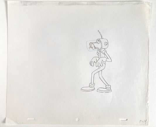 The Pink Panther : Original Production Used Animation Drawing (Tv show 1980s). For sale on FLIP Gallery