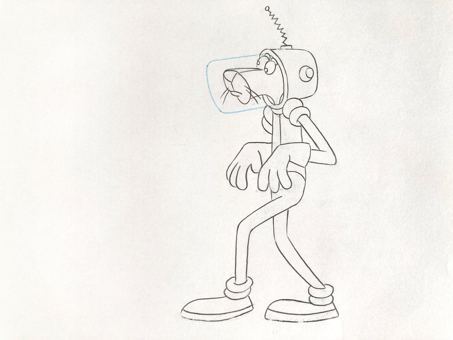 The Pink Panther : Original Production Used Animation Drawing (Tv show 1980s). For sale on FLIP Gallery