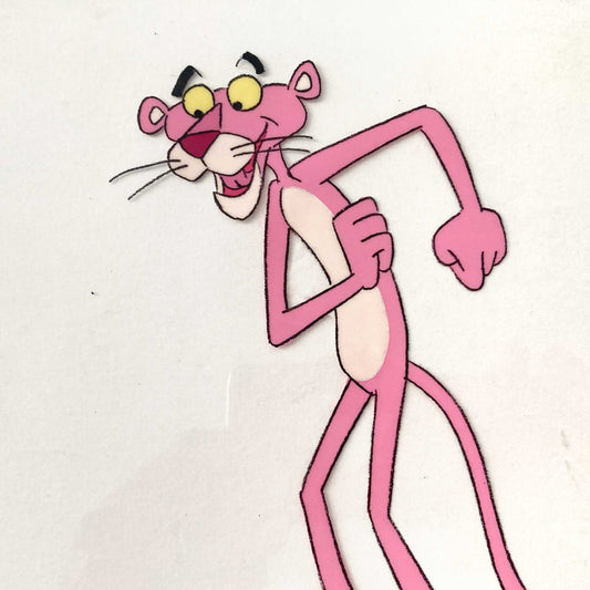 Original Animation Cel of The Pink Panther