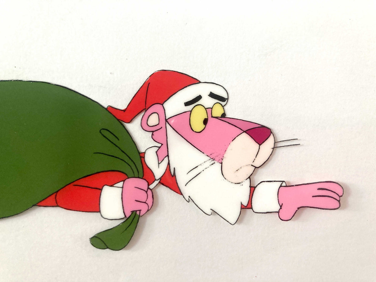 The Pink Panther - Original Production Used Animation Cel (From the Tv show 80's). For sale on FLIP Gallery