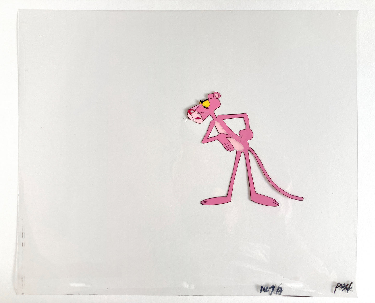 The Pink Panther Original Production Used Animation Celluloid (From the Tv show 80s). For sale on FLIP Gallery