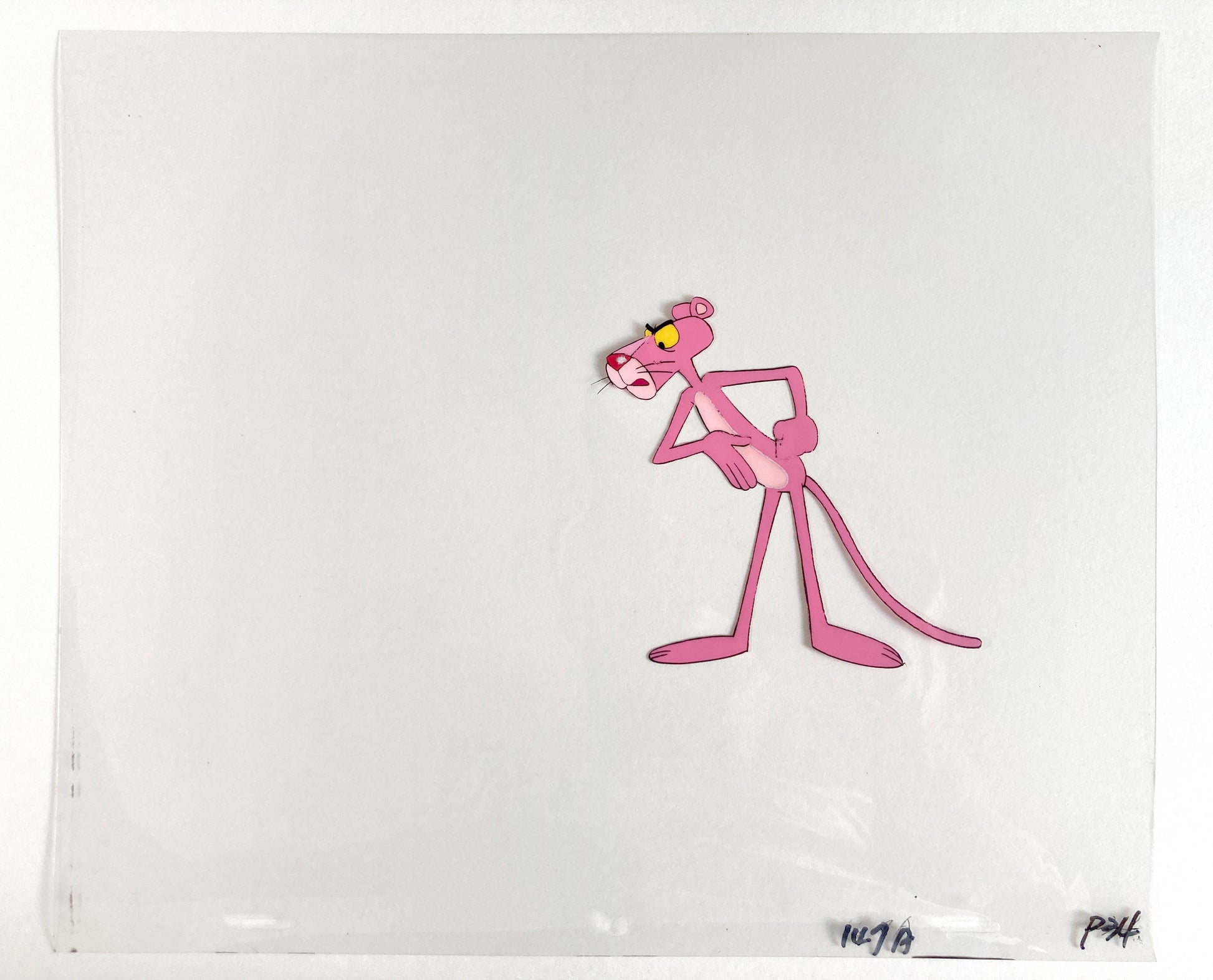 The Pink Panther Original Production Used Animation Celluloid (From the Tv show 80s). For sale on FLIP Gallery