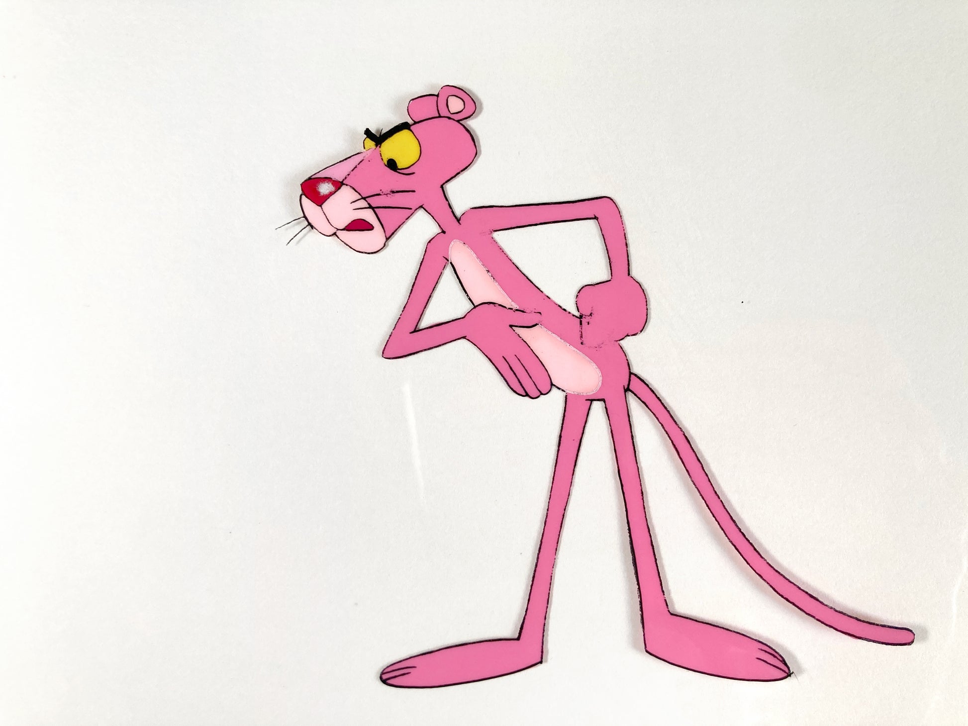 The Pink Panther Original Production Used Animation Celluloid (From the Tv show 80s). For sale on FLIP Gallery