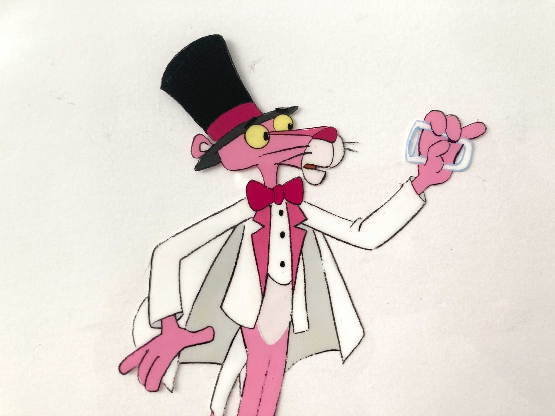 The Pink Panther - Original Animation Production Celluloid (From the Tv show 80s). For sale on FLIP Gallery