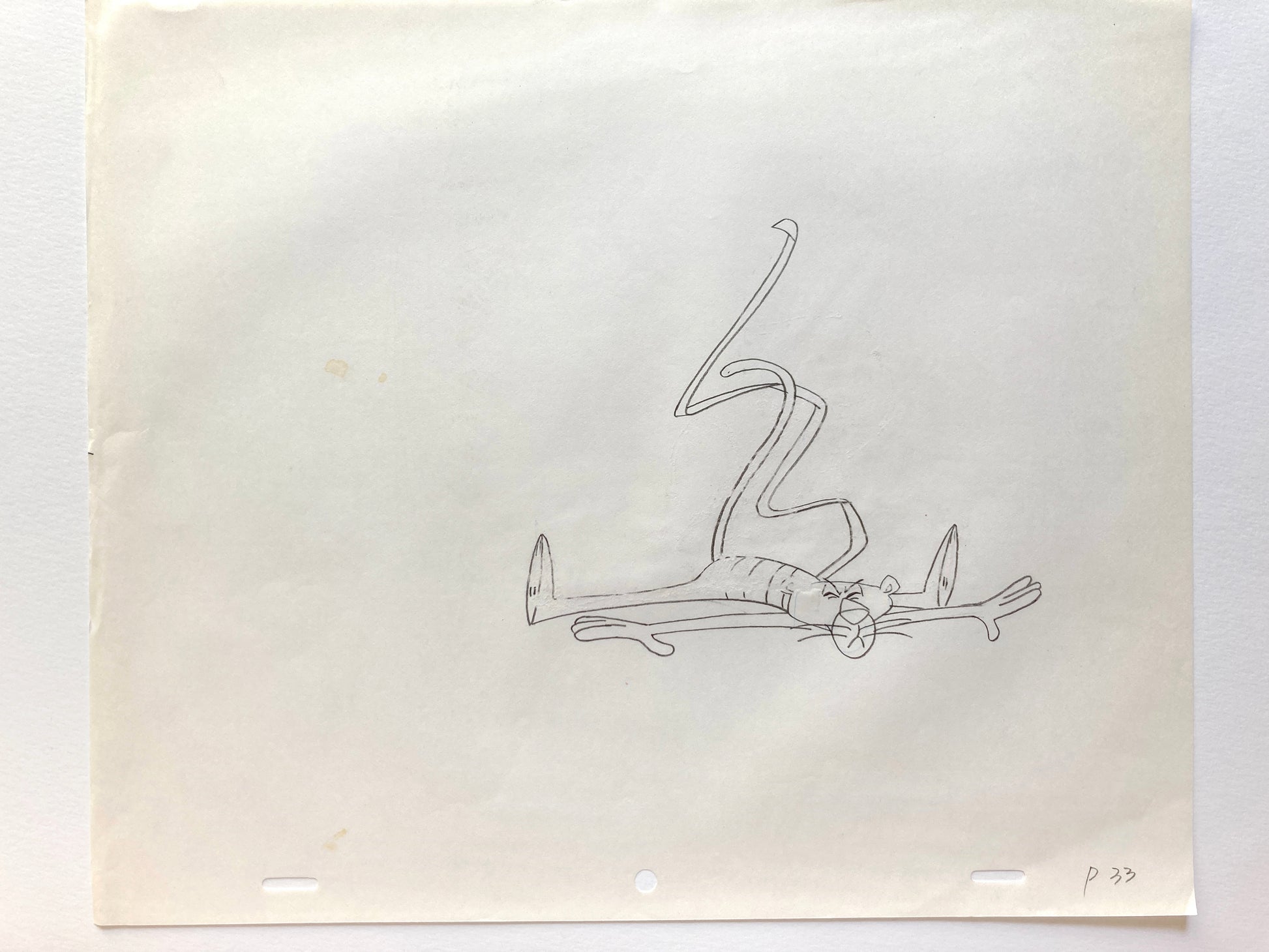 The Pink Panther : Original Production Used Animation Cel + Matching Drawing (Tv show 1980s). For sale on FLIP Gallery