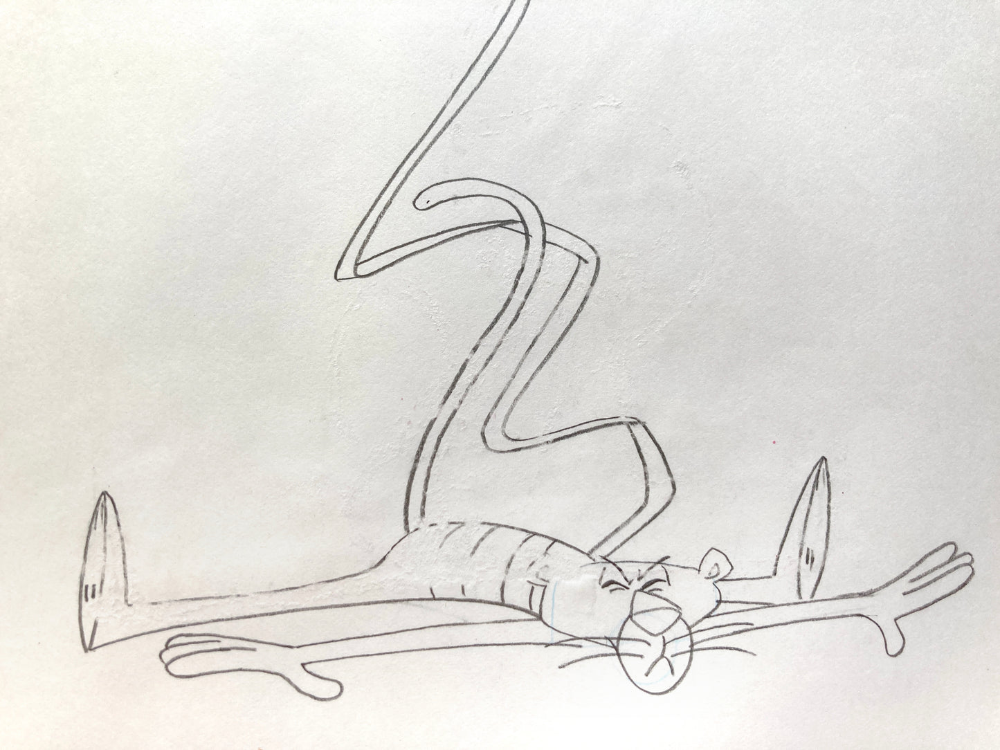 The Pink Panther : Original Production Used Animation Cel + Matching Drawing (Tv show 1980s). For sale on FLIP Gallery