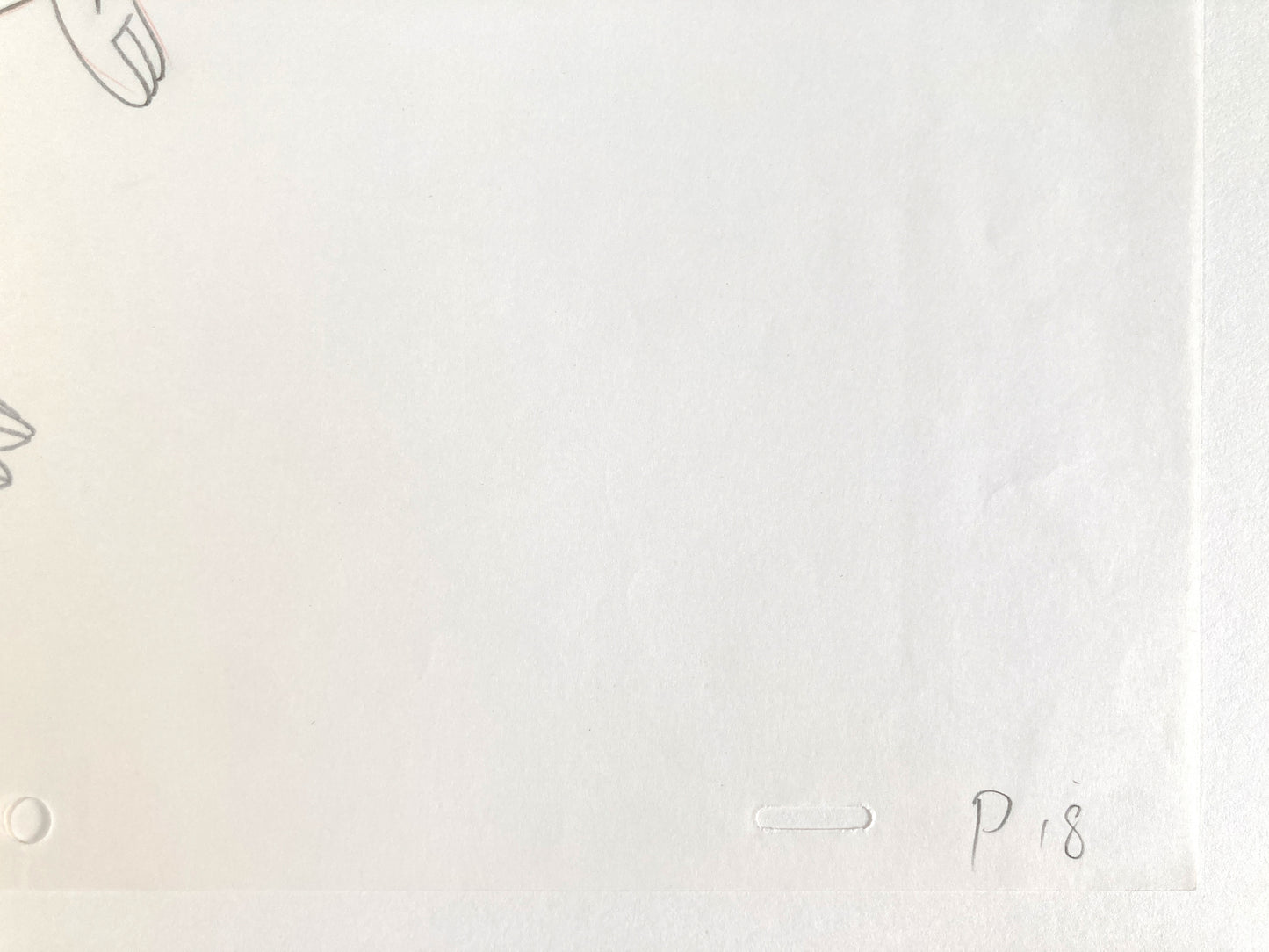 Original Production Used Animation Drawing of The Pink Panther (From the 70's). For sale on FLIP Gallery