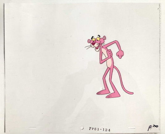 Original Production Animation Cel from The Pink Panther