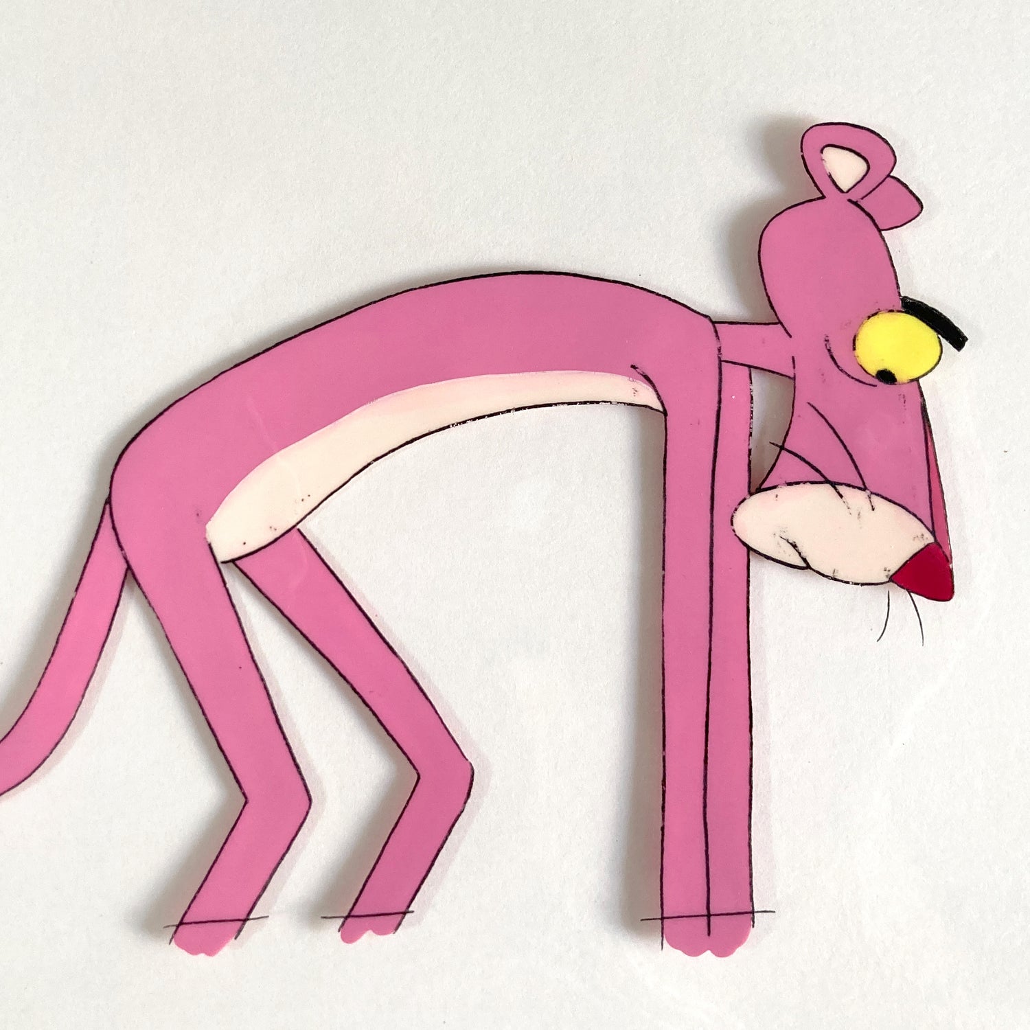 The Pink Panther - Original Production Used Animation Celluloid (From the Tv show 80-90s). For sale on FLIP Gallery