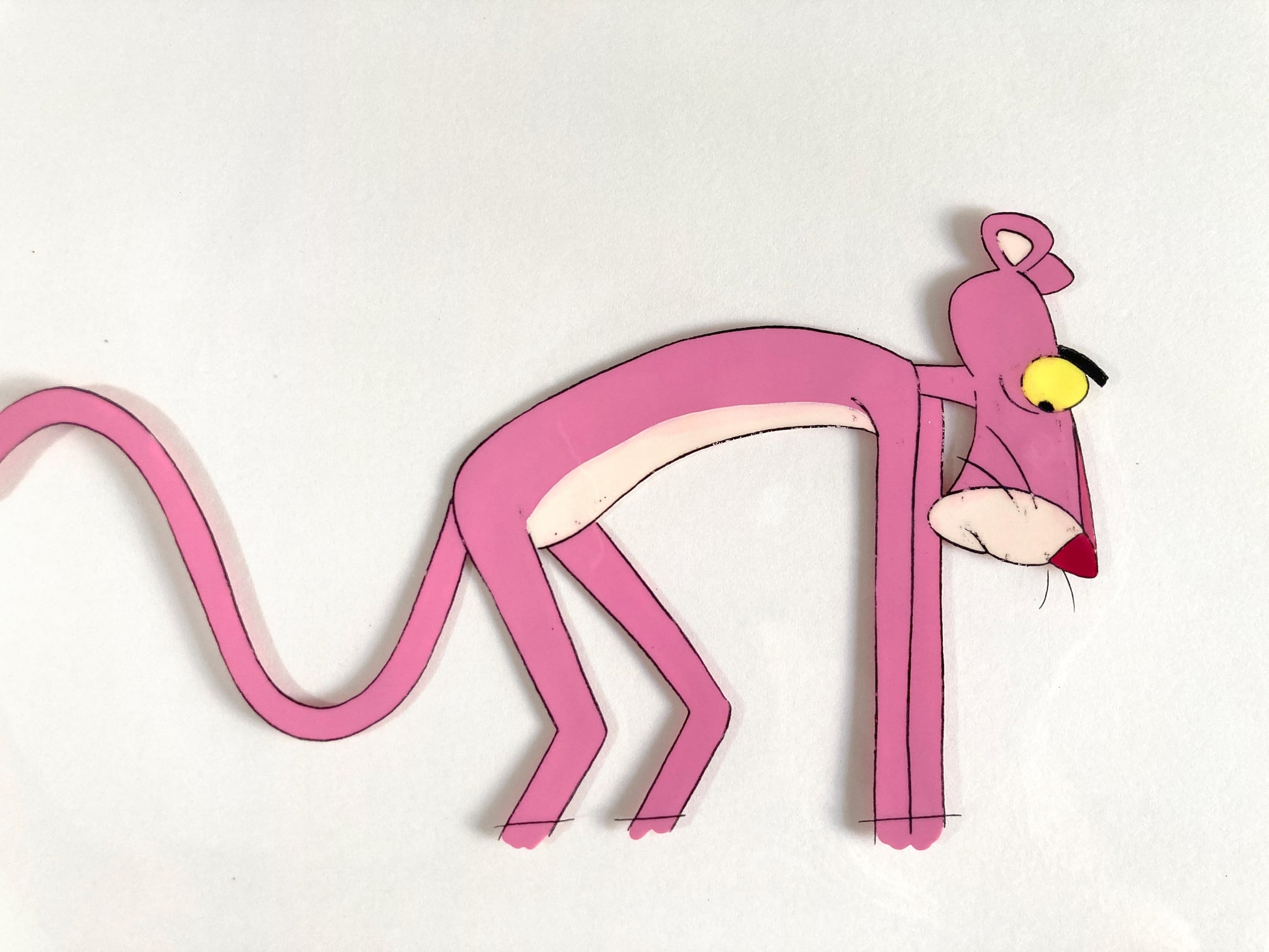 The Pink Panther - Original Production Used Animation Celluloid (From the Tv show 80-90s). For sale on FLIP Gallery