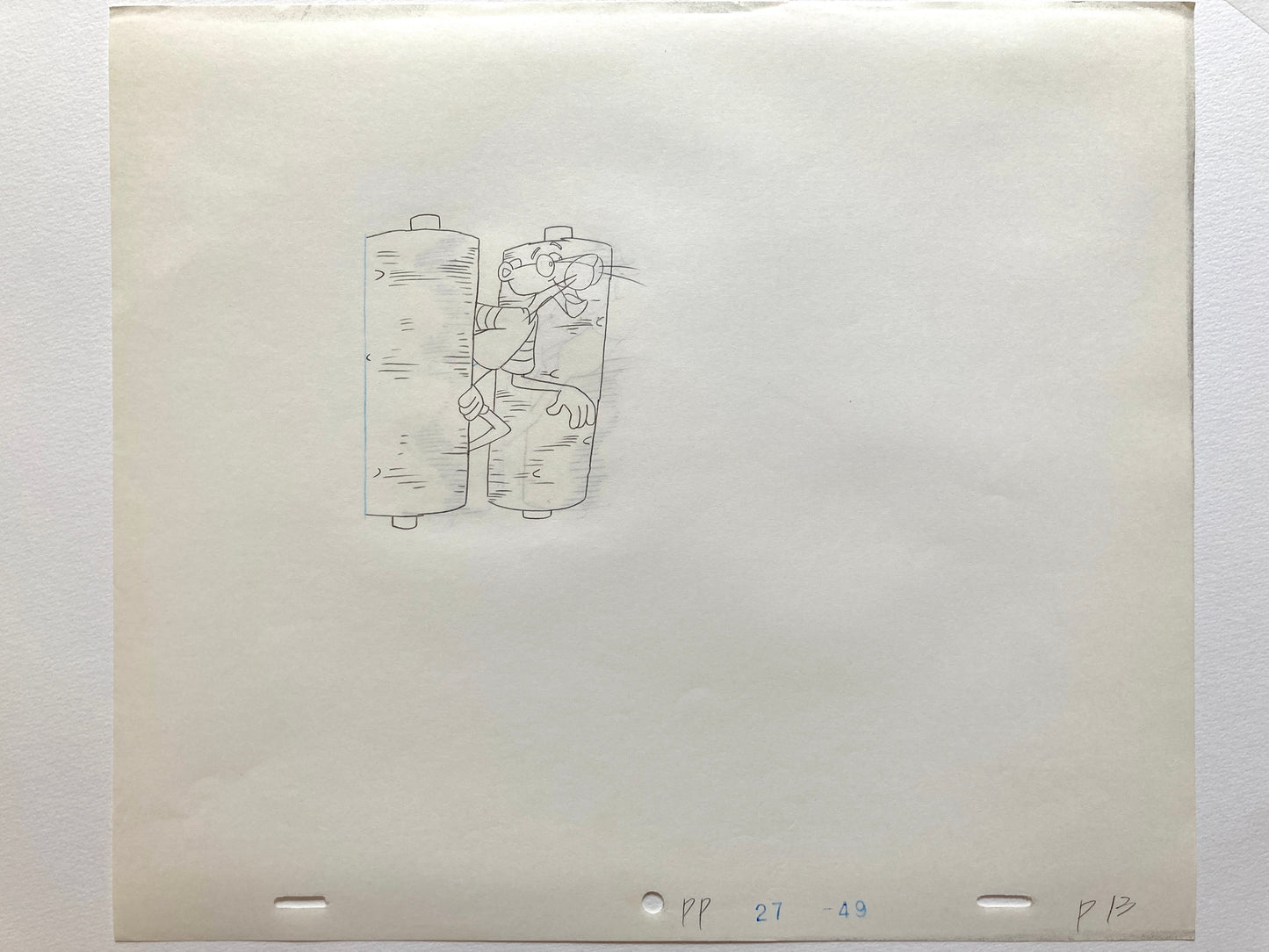 The Pink Panther : Original Production Used Animation Cel + Matching Drawing (Tv show 1980s). For sale on FLIP Gallery