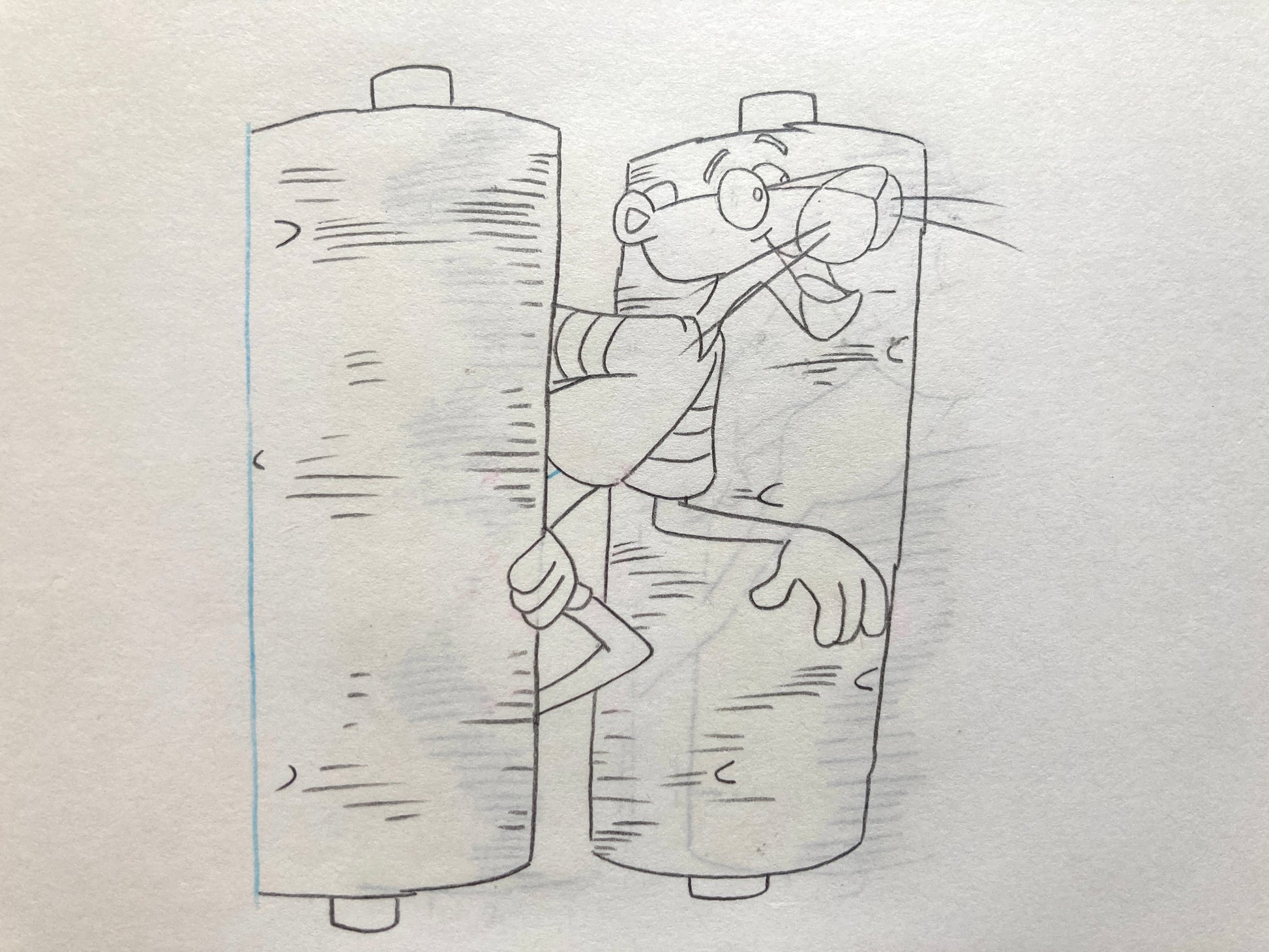 The Pink Panther : Original Production Used Animation Cel + Matching Drawing (Tv show 1980s). For sale on FLIP Gallery