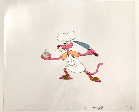 The Pink Panther : Original Production Used Animation Cel (Tv show 1980s). For sale on FLIP Gallery
