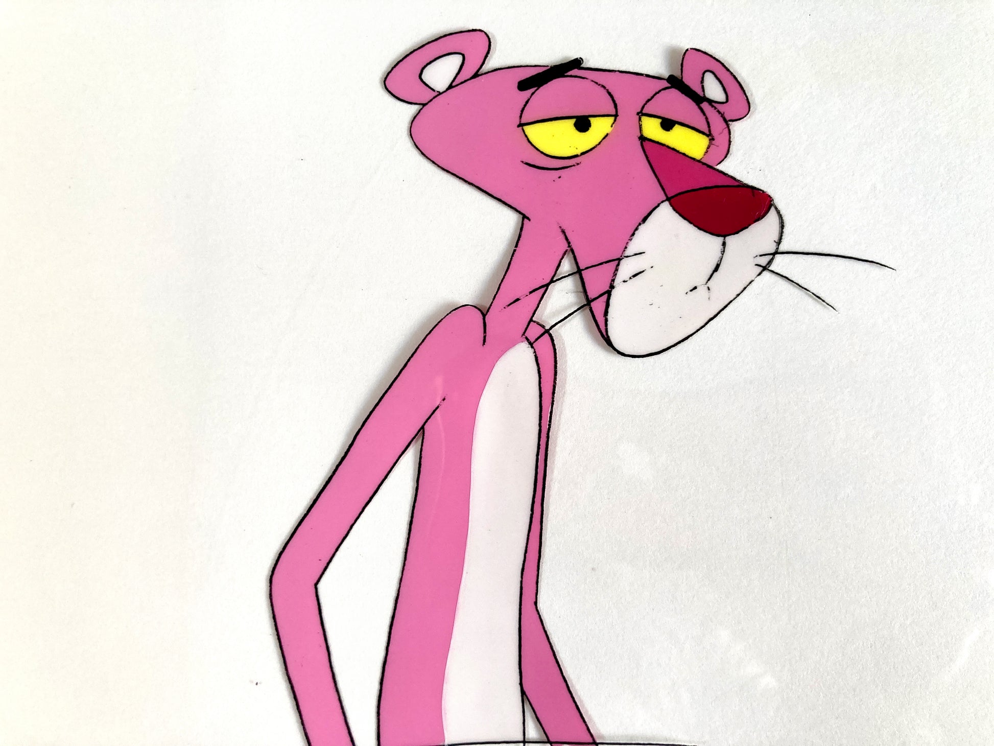 The Pink Panther - Original Animation Production Cel (From the Tv show 80s) For sale on FLIP Gallery