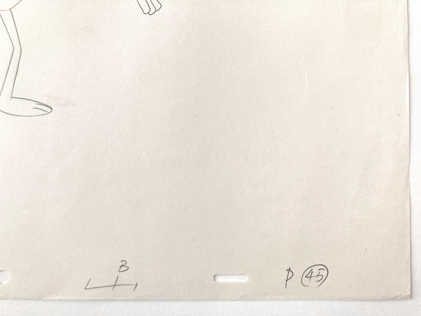 Original Production Used Animation Drawing of The Pink Panther (From the 80's). For sale on FLIP Gallery