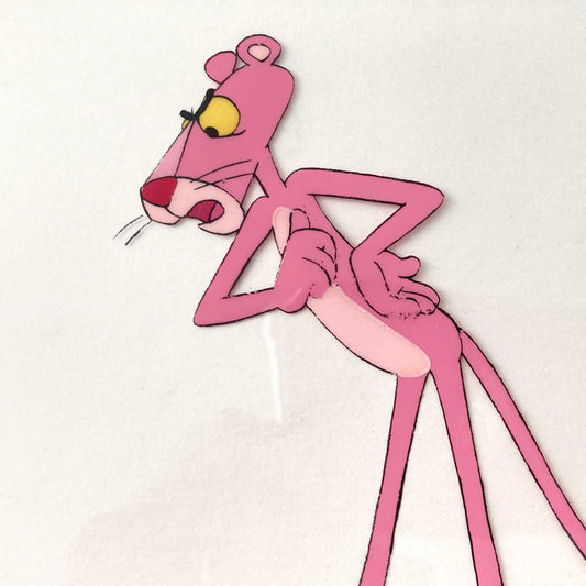 The Pink Panther - Original Production Used Animation Celluloid (From the Tv show 80-90s). For sale on FLIP Gallery