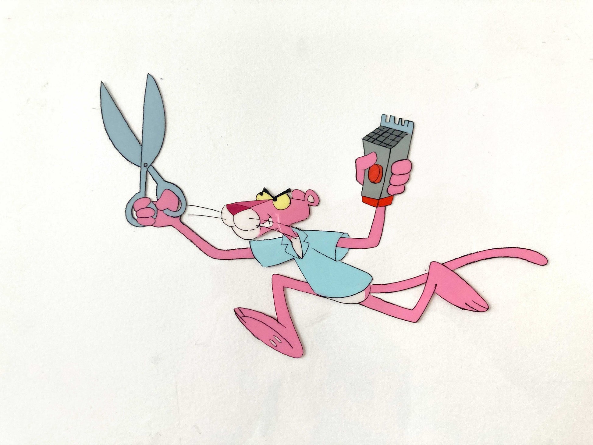 The Pink Panther - Original Production Used Animation Celluloid (From the Tv show 80-90s). For sale on FLIP Gallery