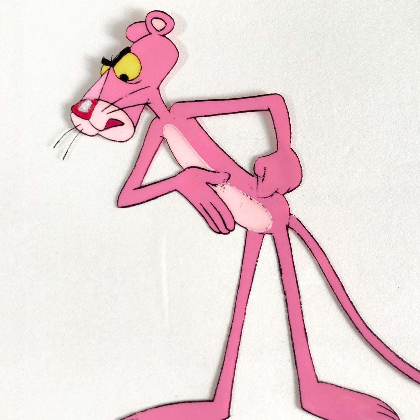 The Pink Panther - Original Production Used Animation Celluloid (From the Tv show 80s). For sale on FLIP Gallery