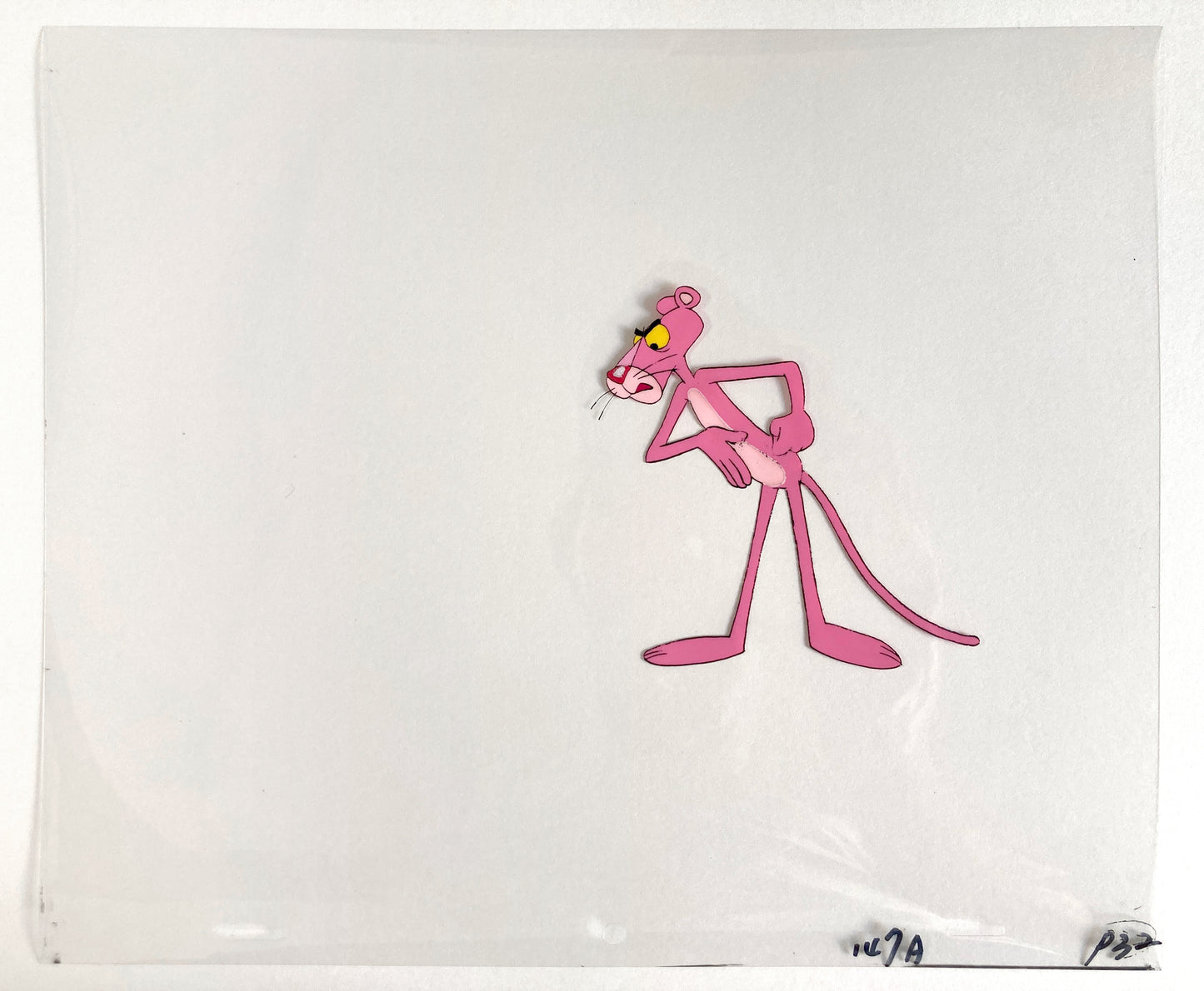 The Pink Panther - Original Production Used Animation Celluloid (From the Tv show 80s). For sale on FLIP Gallery
