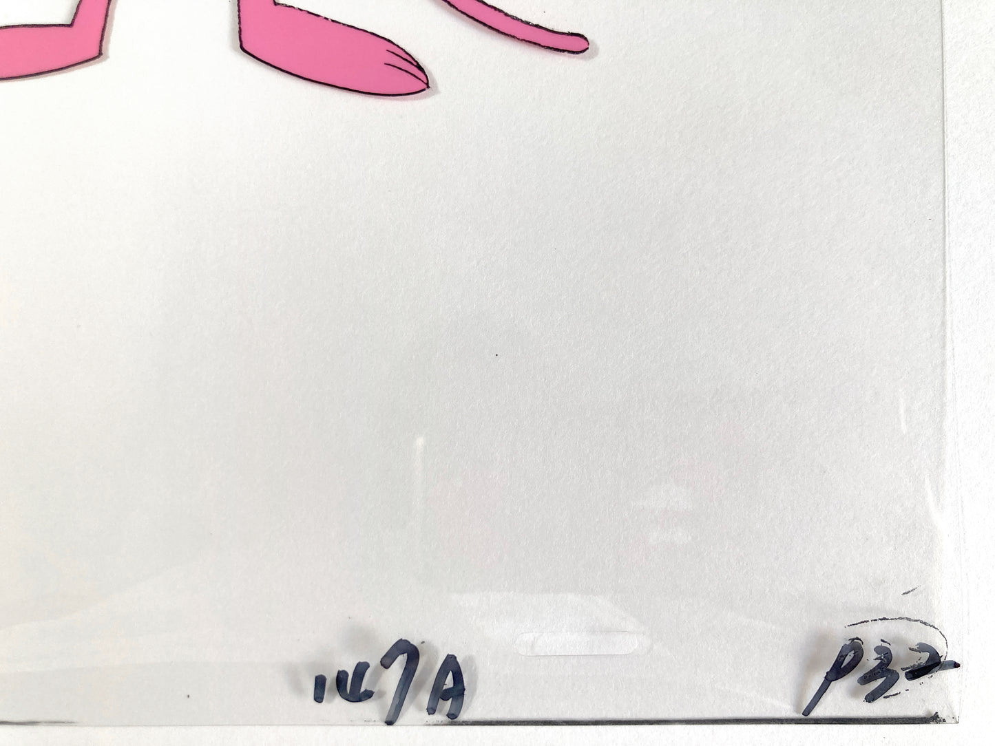 The Pink Panther - Original Production Used Animation Celluloid (From the Tv show 80s). For sale on FLIP Gallery