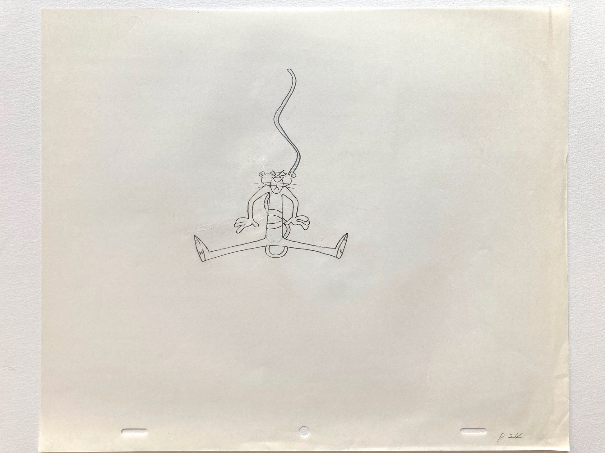 The Pink Panther : Original Production Used Animation Cel + Matching Drawing (Tv show 1980s). For sale on FLIP Gallery