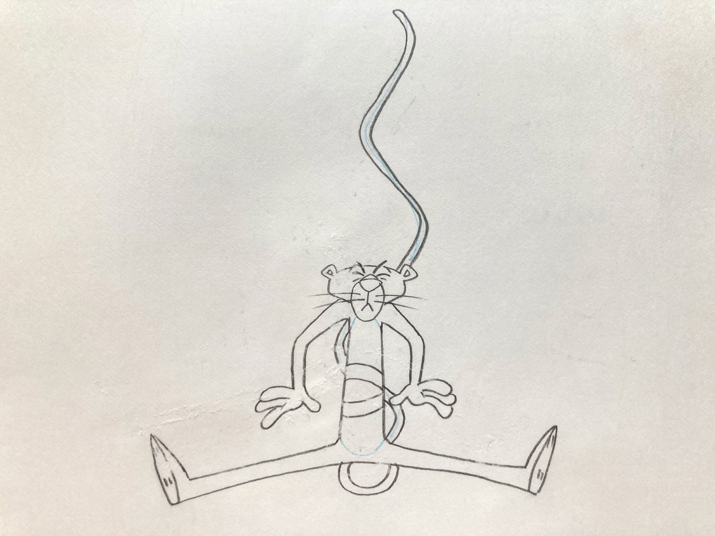 The Pink Panther : Original Production Used Animation Cel + Matching Drawing (Tv show 1980s). For sale on FLIP Gallery