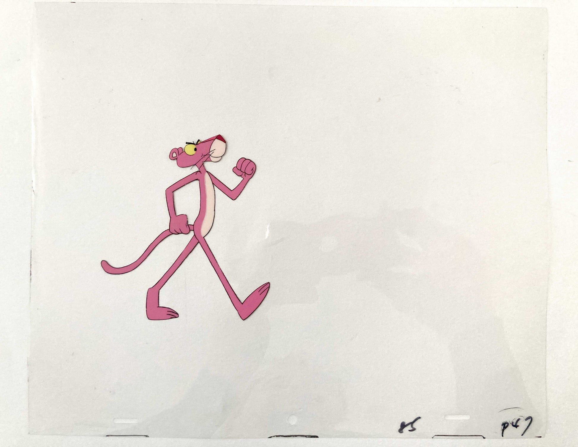 Original Animation Cel from The Pink Panther 