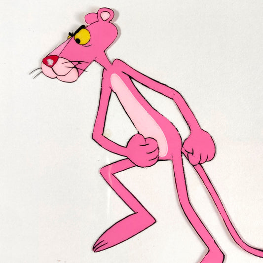 The Pink Panther - Original Production Used Animation Celluloid (From the Tv show 80-90s). For sale on FLIP Gallery